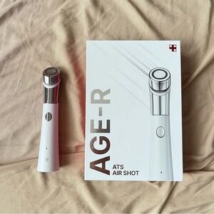 AGE-R ATS Air Shot Skincare Tool - White